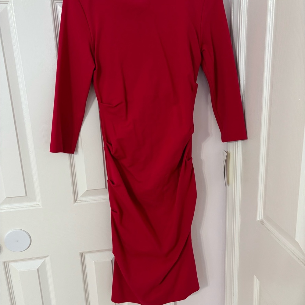 Elegant Red Women's Dress